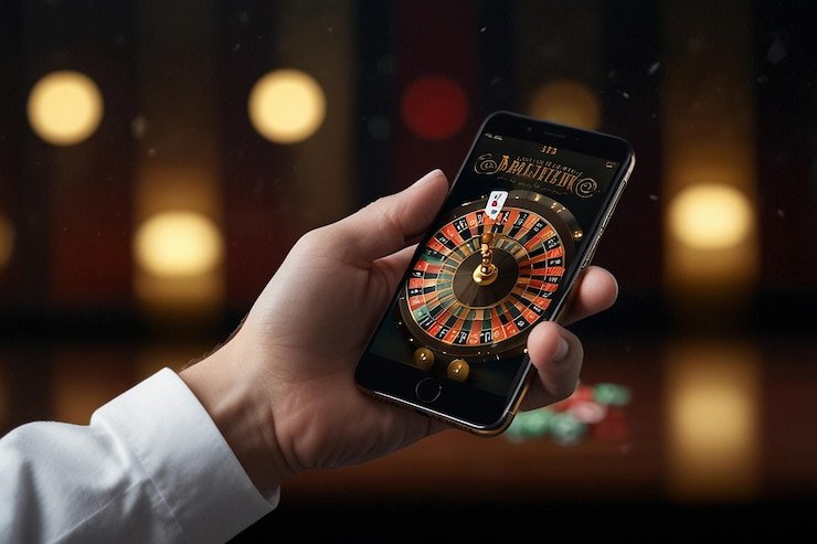 4D Number Game interface on goslot777 showing number selection, draw countdown, and prize tiers